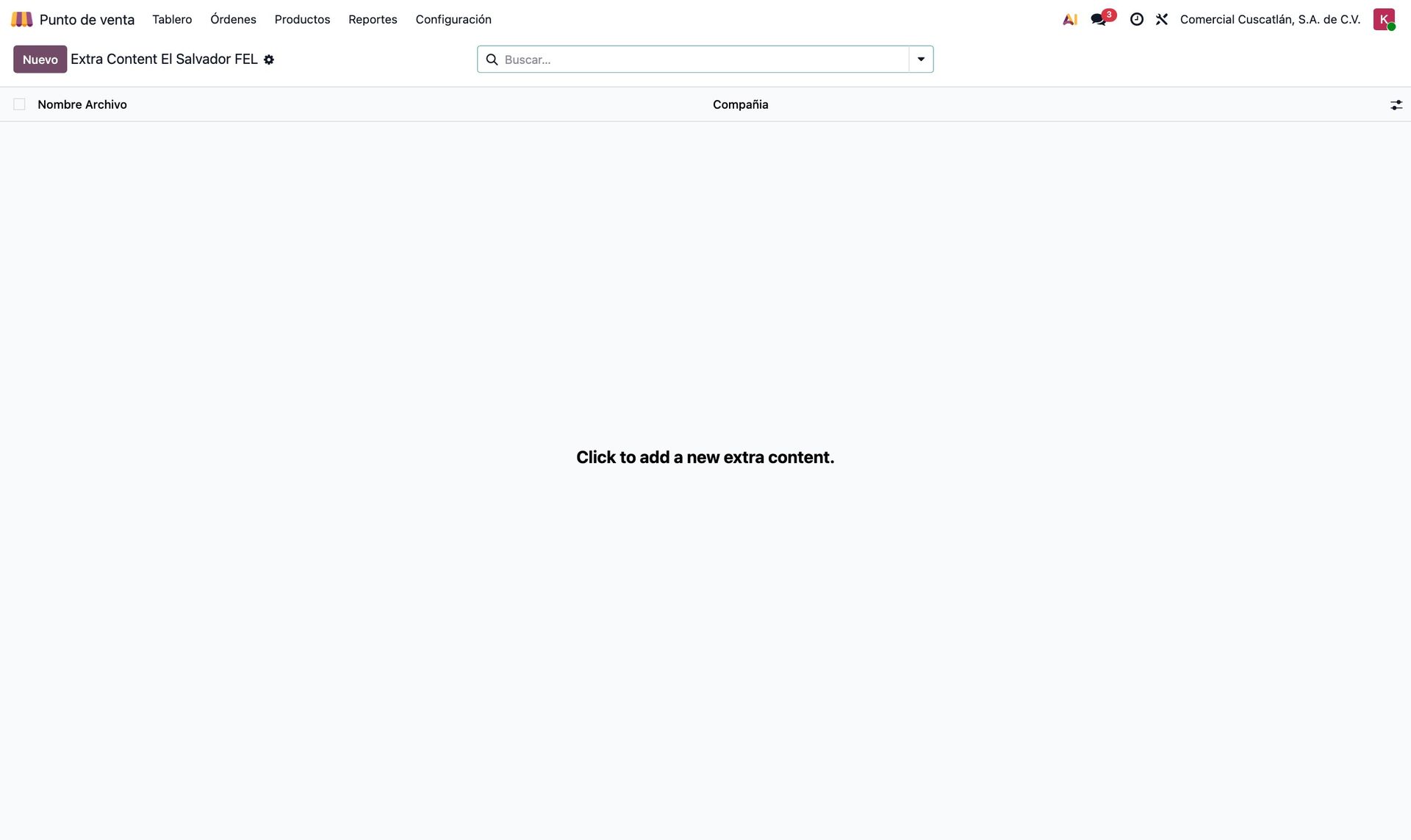Contenido adicional del informe